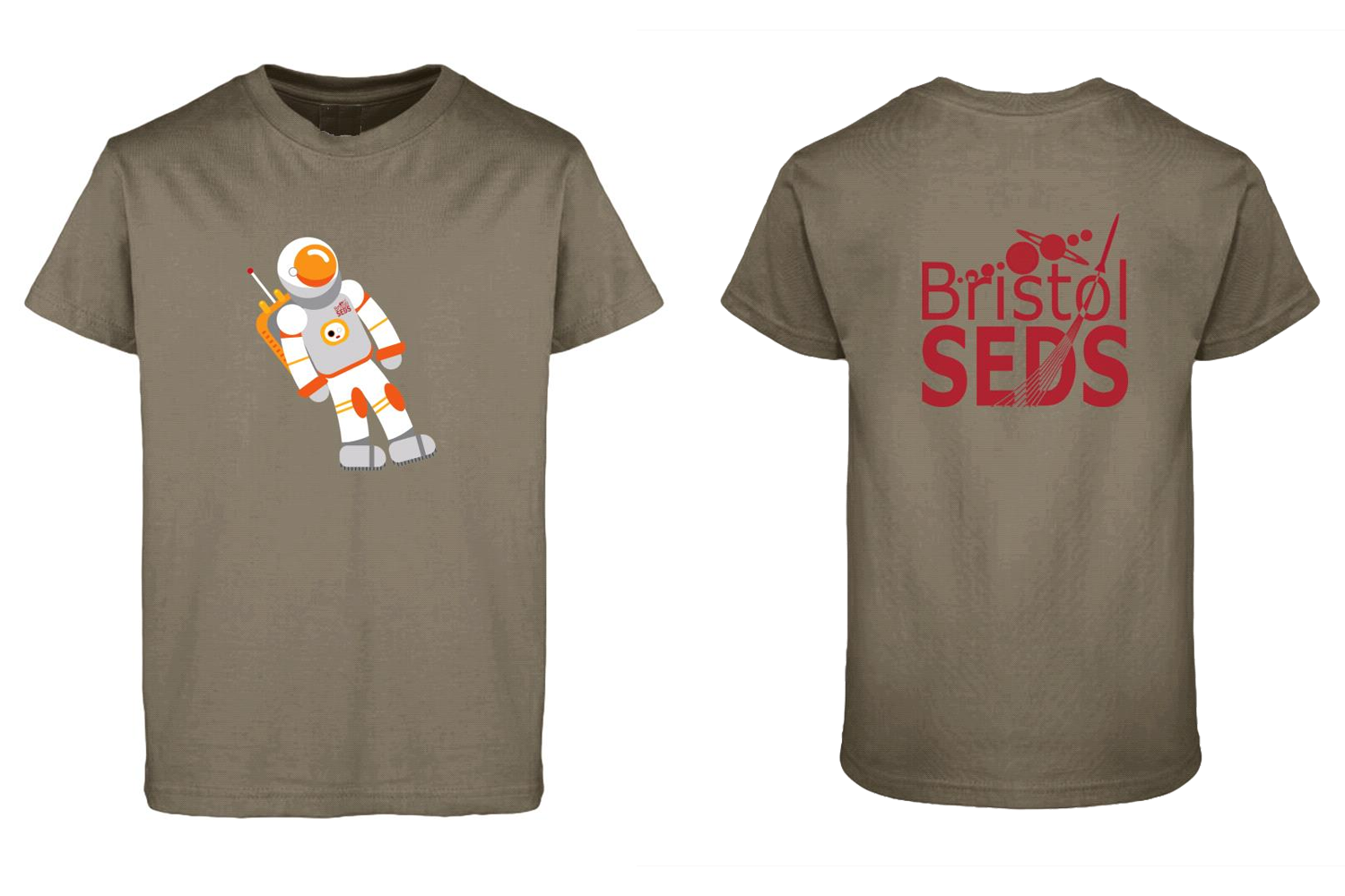 BristolSEDS- Astronaut T-Shirt